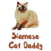 T-shirt Chat Siamese Daddy
