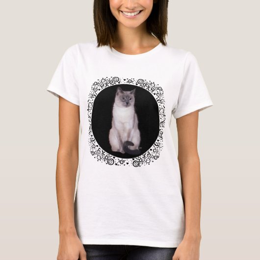 T-shirt Chat siamois (Devant)