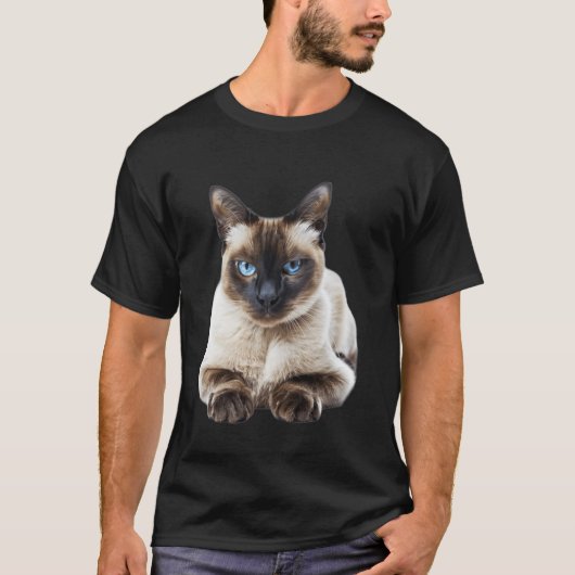 T-shirt Chat siamois (Devant)