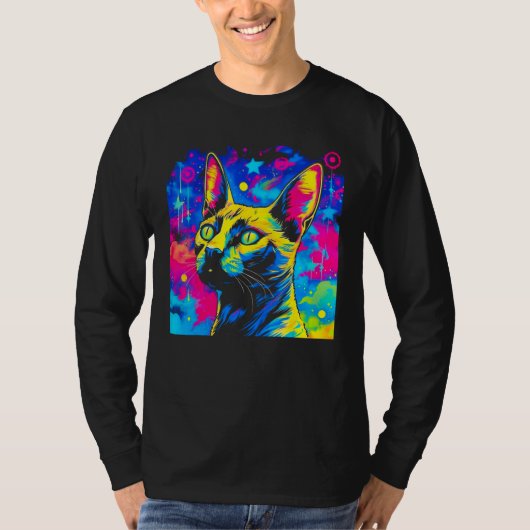 T-shirt Chat siamois (Devant)