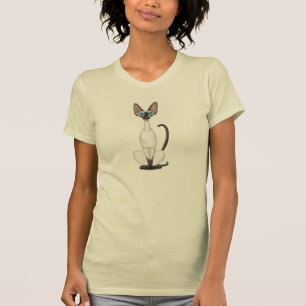 T-shirt Chat siamois