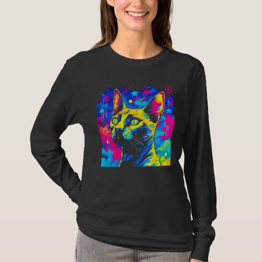 T-shirt Chat siamois (Devant)
