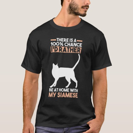 T-shirt Chat siamois 1 (Devant)