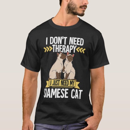 T-shirt Chat siamois 3 (Devant)
