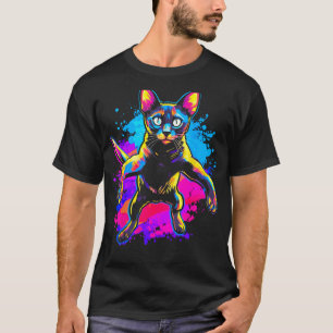 T-shirt Chat siamois le plus drôle