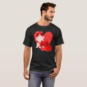 T-shirt Chat sibérien (Devant entier)