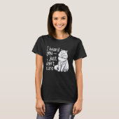 T-shirt Chat sibérien hilarant (Devant entier)
