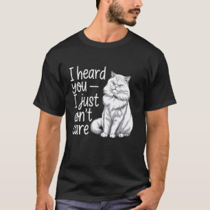 T-shirt Chat sibérien hilarant