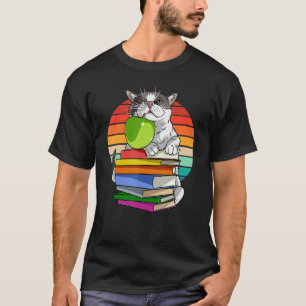 T-shirt Chat smoking Back To School Bookworm
