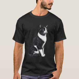 T-shirt Chat Smoking Mignon Amateur de Chat