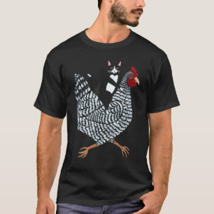 T-shirt Chat smokingard vêtu d'un smoking sur un meme de p