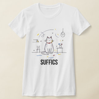 T-shirt Chat solennel | SUFFICS