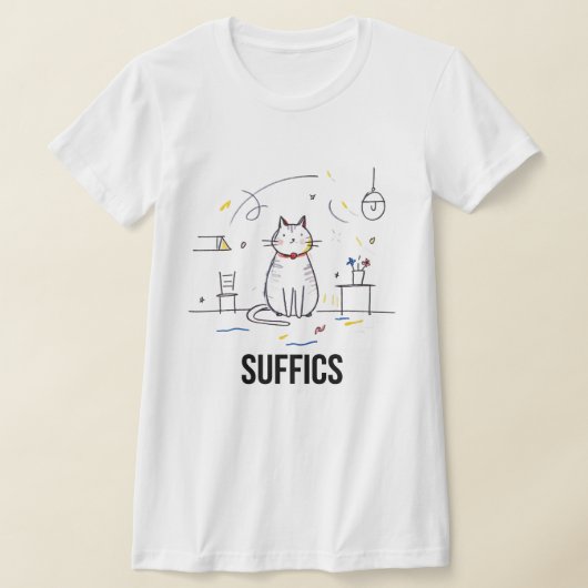 T-shirt Chat solennel | SUFFICS (Poser)