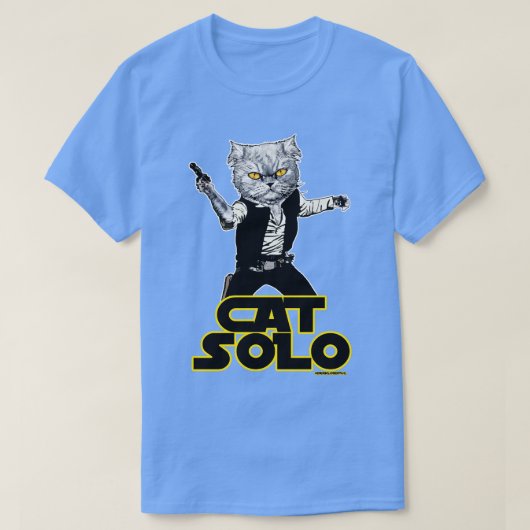 T-shirt Chat solo (Design devant)