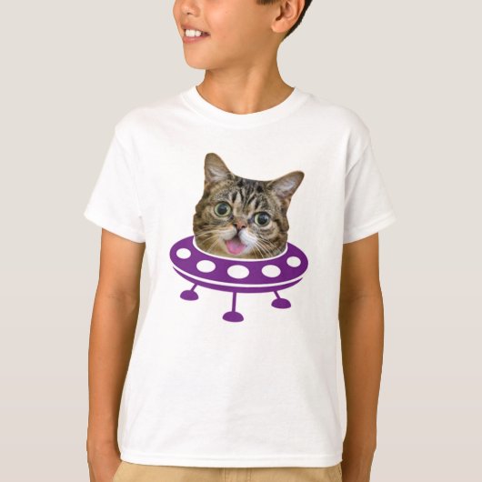 T-shirt Chat spatial (Devant)