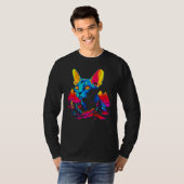 T-shirt Chat Sphynx (Devant entier)