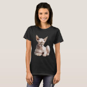 T-shirt Chat Sphynx (Devant entier)