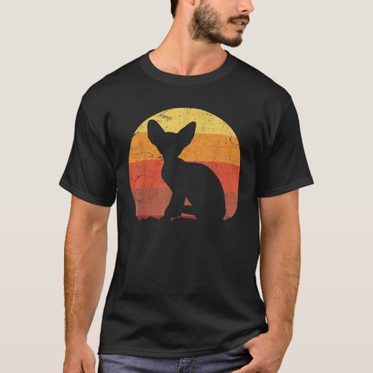 T-shirt Chat Sphynx (Devant)