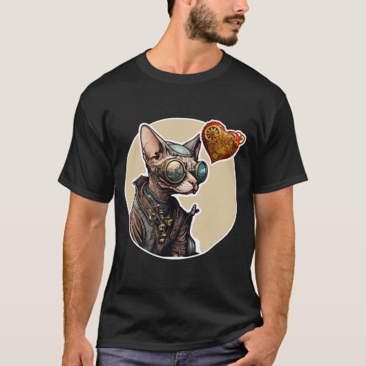 T-shirt Chat Sphynx (Devant)