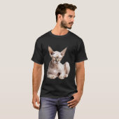 T-shirt Chat Sphynx (Devant entier)