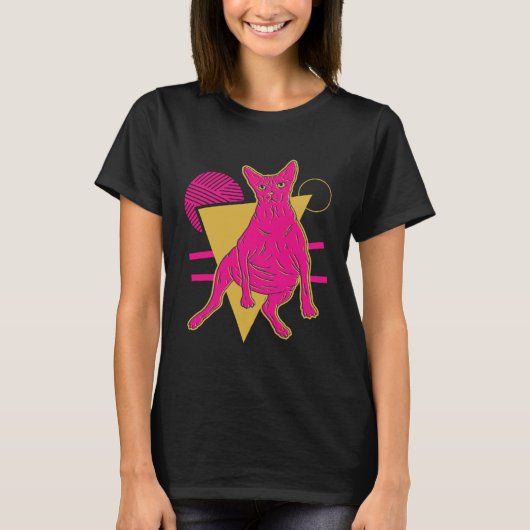 T-shirt Chat Sphynx Chaton (Devant)