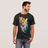 T-shirt Chat Splash Maine Coon (Devant entier)