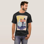 T-shirt Chat Sushi (Devant entier)