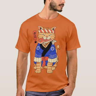 T-shirt Chat Sushi Meowster