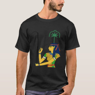 T-shirt Chat T Chemise Goddess égyptienne Ancienne Egypte