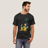 T-shirt Chat T Chemise Goddess égyptienne Ancienne Egypte  (Devant entier)