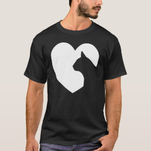 T-shirt Chat Tee Mystérieux Chat Amoureux Tous Les Chats