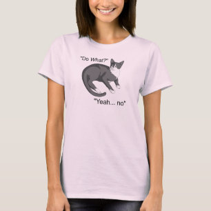 T-shirt Chat têtu