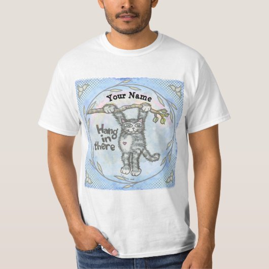 T-shirt Chat, Tiens Bon (Devant)