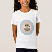 T-Shirt Chat tigré mignon (Devant)