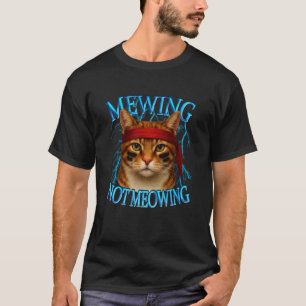 T-shirt Chat tigré orange Mème Internet Sarcastique Miaula