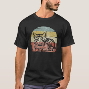 T-shirt Chat tigré vintage