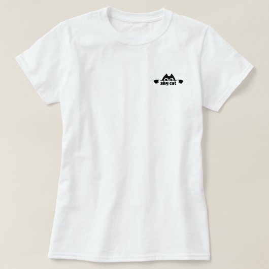 T-shirt Chat timide (Design devant)