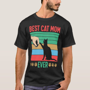 T-shirt Chat Top Meow Kitty Chats Maman Et Papa Chat 1
