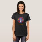 T-shirt Chat toujours affamé (Devant entier)