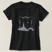 T-shirt Chat Tower Of Sauron Chats Yeux Kitten Propriétair (Design devant)