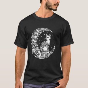T-shirt Chat Tribal - Propriétaire de chaton félin Phases