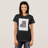 T-shirt Chat  Tsk Tsk (Devant entier)