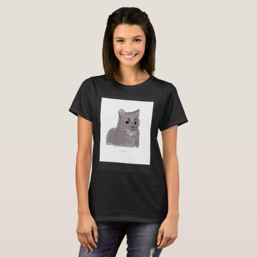T-shirt Chat  Tsk Tsk (Devant entier)
