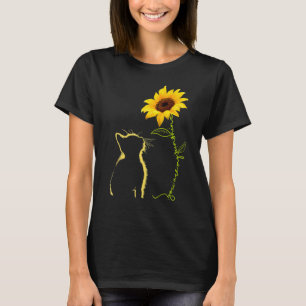 T-shirt Chat Tu Es Mon Sunshine Tournesol Chat Maman Papa