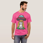 T-shirt Chat Ufo (Devant entier)