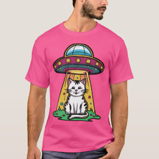 T-shirt Chat Ufo
