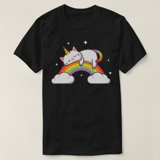 T-shirt Chat Unicorn (Design devant)