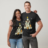 T-shirt chat vacances de Noël (Unisexe)