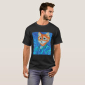 T-shirt Chat Van Gosh 3 (Devant entier)