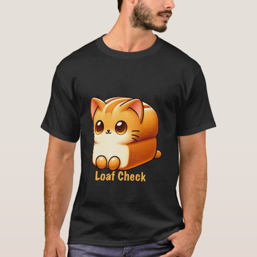 T-shirt Chat Vérif Pain (Devant)